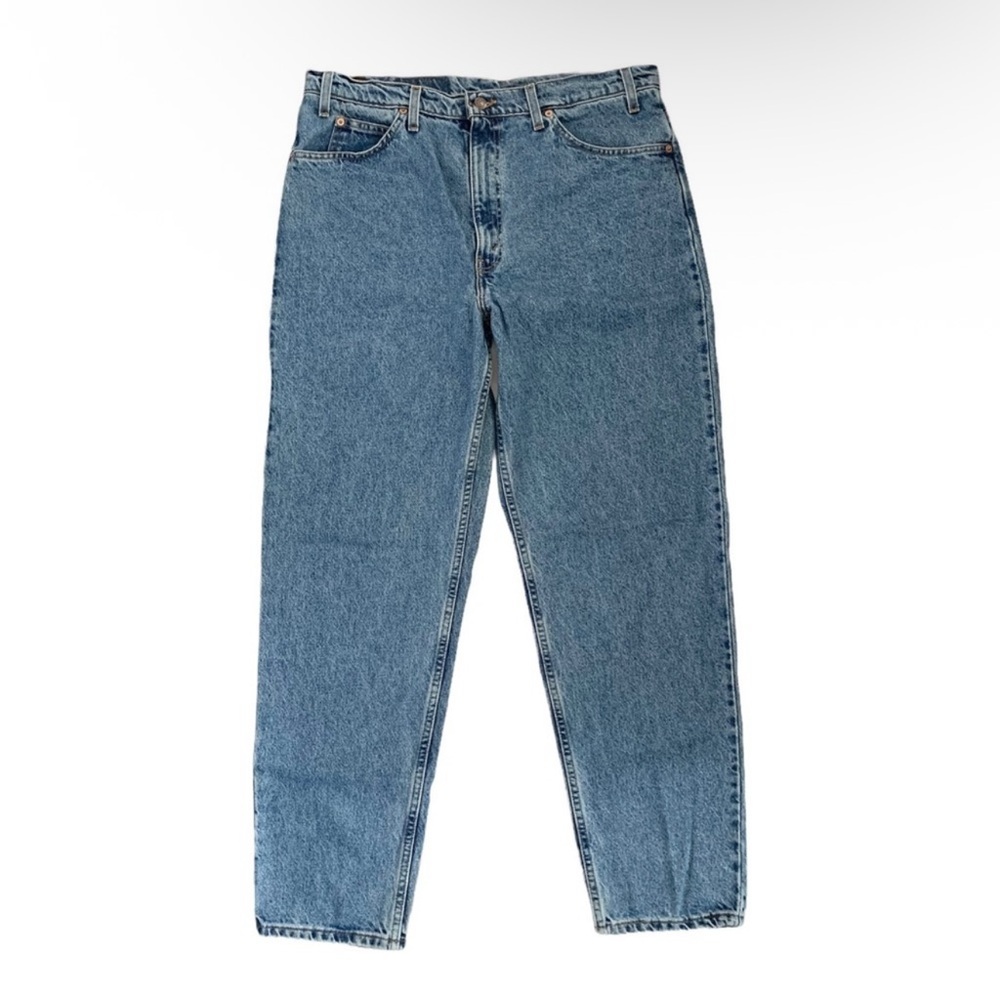 LEVI’s 550 VINTAGE Classic Blue Jeans Size 16 -- CLOSET STAPLE!!! - Picture 2 of 8